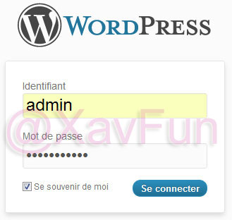 connexion worpress