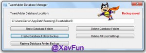 Create Database Folder Backup