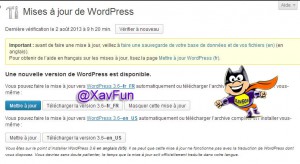 wordpress 3.6 fr