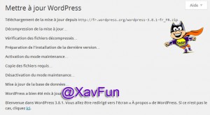 wordpress update