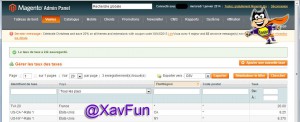 changement TVA dans Magento