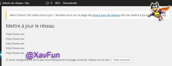 mise à jour WordPress MU 4.0