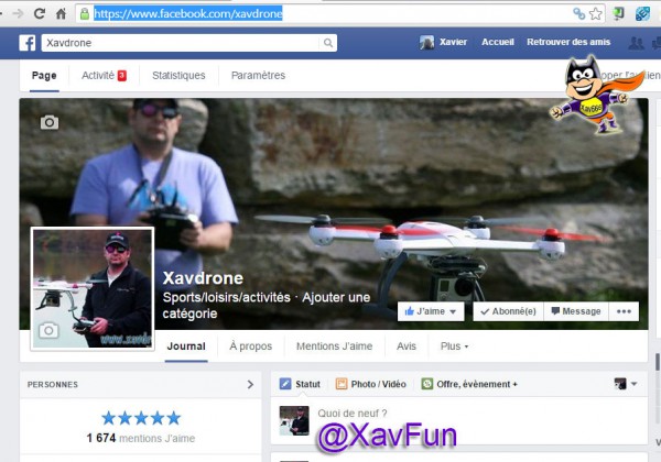 avis page facebook