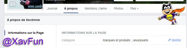 avis page facebook