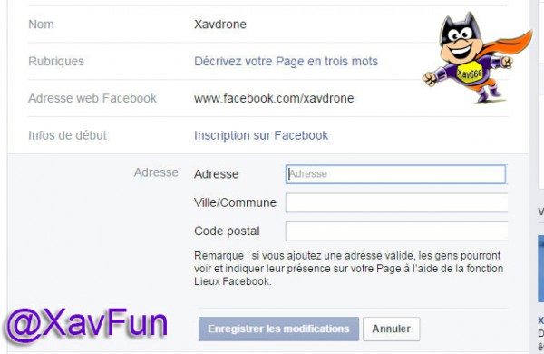 adresse facebook