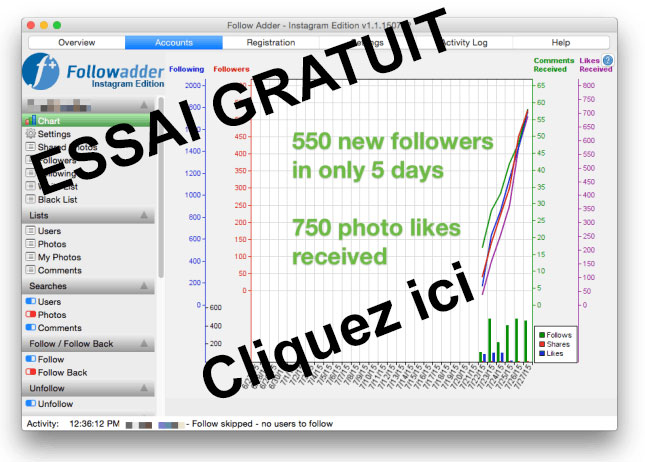 FollowAdder gratuit