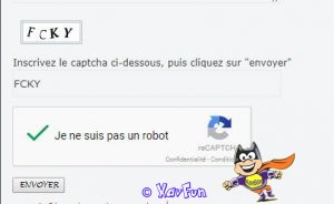 je ne suis pas un robot