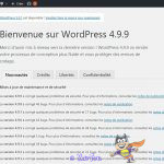 mise à jour wordpress 5