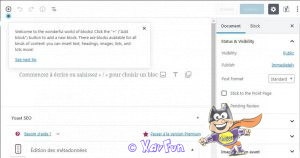 wordpress 5 et les blocs
